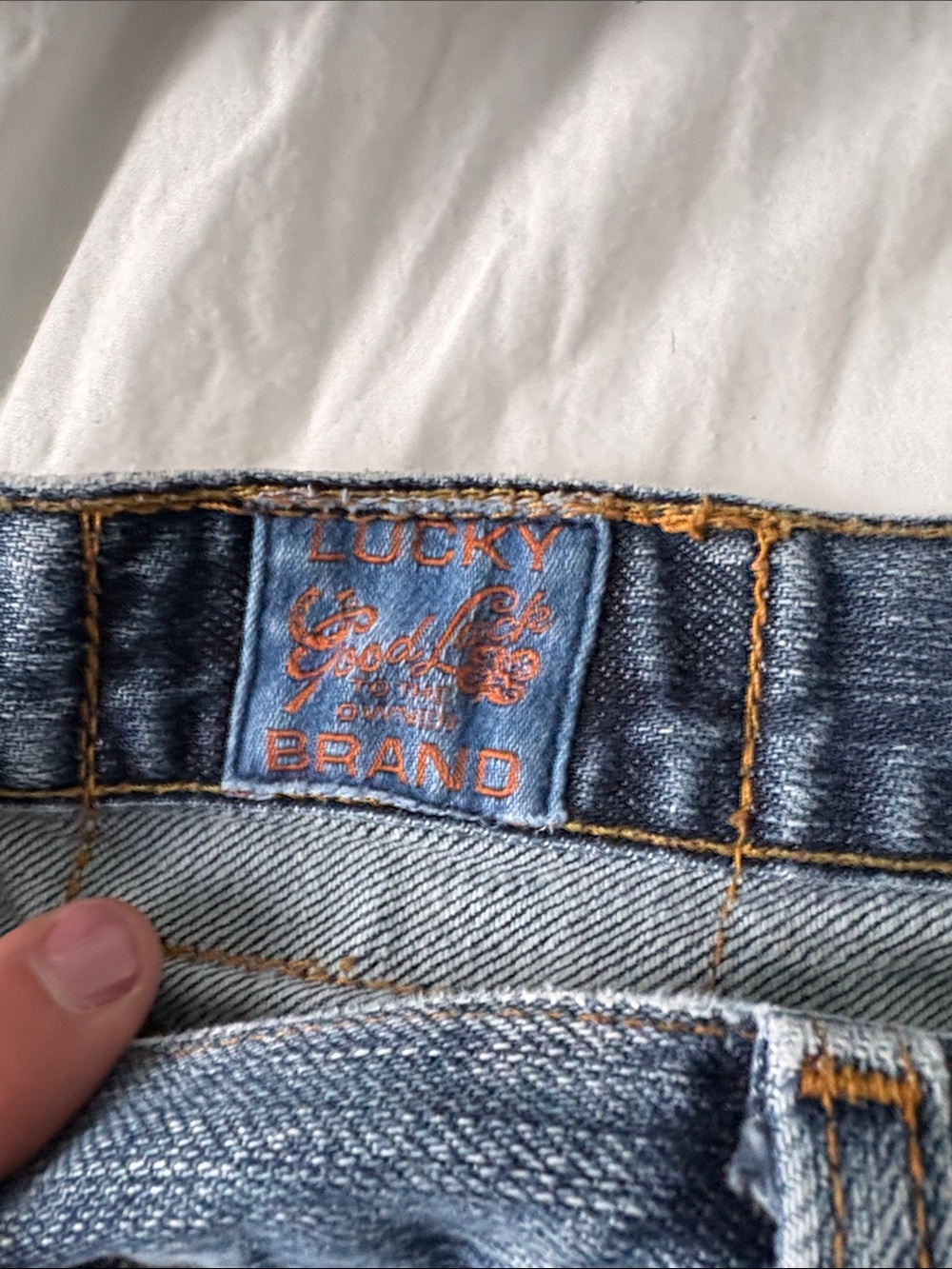 ✨ Men’s Vintage Lucky Brand Bootcut -Button-fly Jeans — Made in USA ✨ - Picture 7 of 8